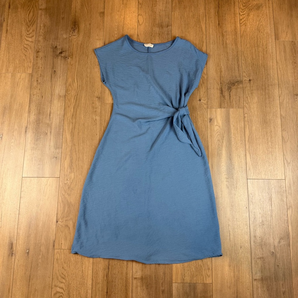 See You Monday Blue Midi Dress